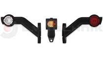 3-functional LED side marker right
