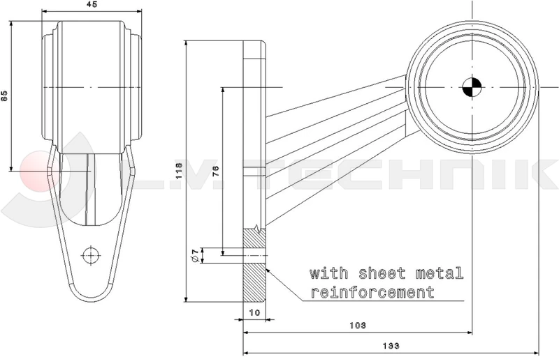 LED clearance marker C