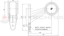 LED clearance marker C