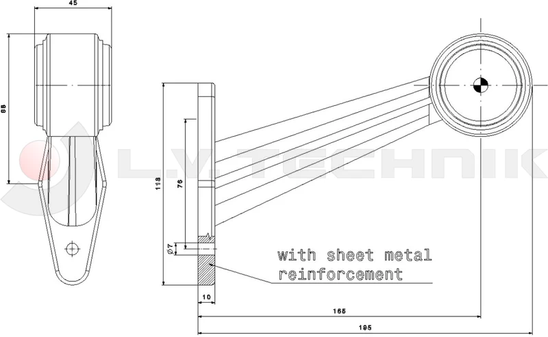 LED clearance marker E