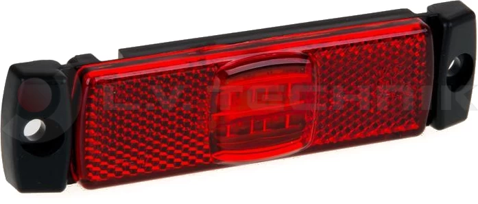 Helyzetjelző vízsz. tartóval FT017 LED piros FRISTOM