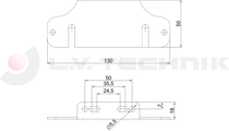 LED clearance lamp white