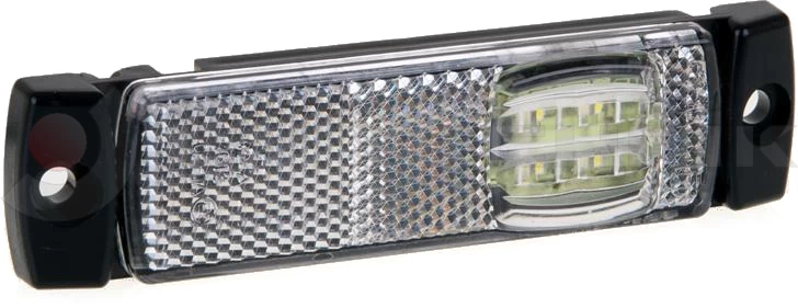 Helyzetjelző vízsz. tartóval FT018 LED fehér FRISTOM