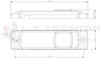 LED clearance lamp white