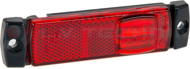 Helyzetjelző vízsz. tartóval FT018 LED piros FRISTOM