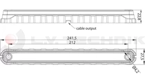 LED clearance lamp white