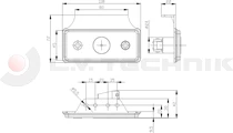 LED clearance lamp white