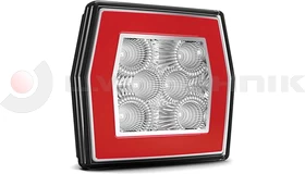 Tolató lámpa LED négyzetes