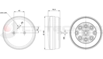 LED fog lamp