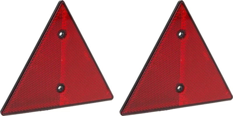 Háromszög prizma piros csavaros