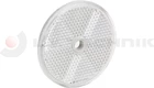 White round reflector with a hole
