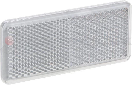 White adhesive tape rectengular reflector