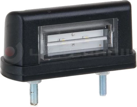 Number plate LED lamp with cable
