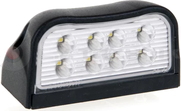 Number plate LED lamp with cable