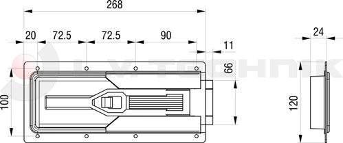 Tension fastener Paco