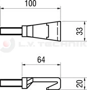 Tension fastener Paco