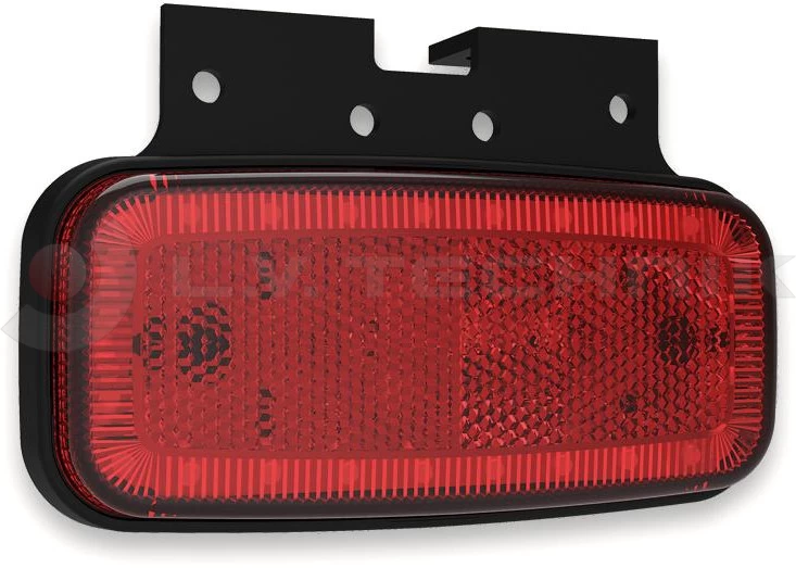 LED clearance lamp red 12-36V