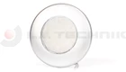 21-LED interior lamp silver round 9-36V