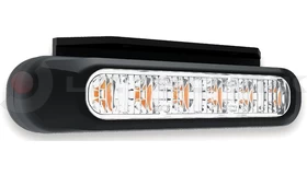 Yellow LED warning lamp 12-36V