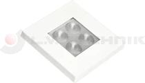 Belső világítás szögletes LED 9-36V fehér FRISTOM