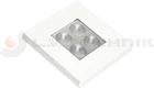 4-LED interior lamp white square 9-36V