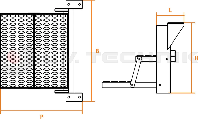 Folding step 2 step wide