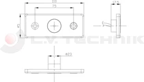 LED clearance lamp white 12-36V