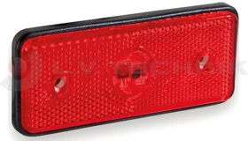 LED clearance lamp red 12-36V