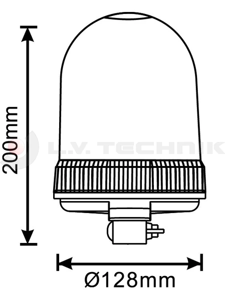 Warning lamp LED