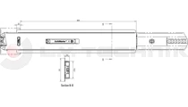 Hestal rakonca 801S 800mm TOP középső