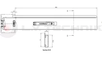 Solidmaster 801H 800mm rear left