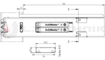 Hestal rakonca 802H 600mm hátsó bal