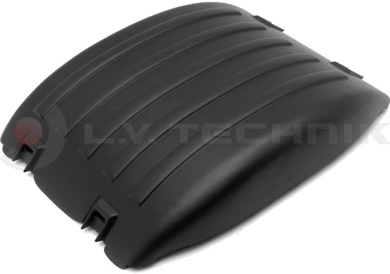 Rear mudguard black