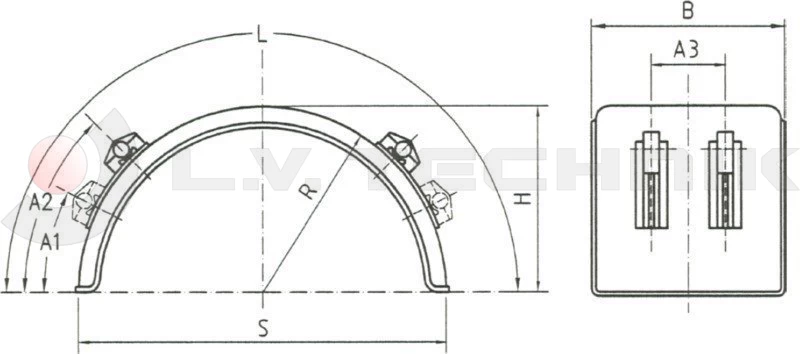 Mudguard 51.1060.17 H-PE IKK