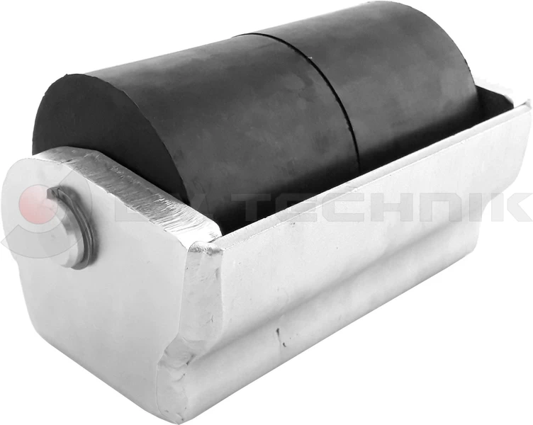 Rear rolling bumper double horizontal