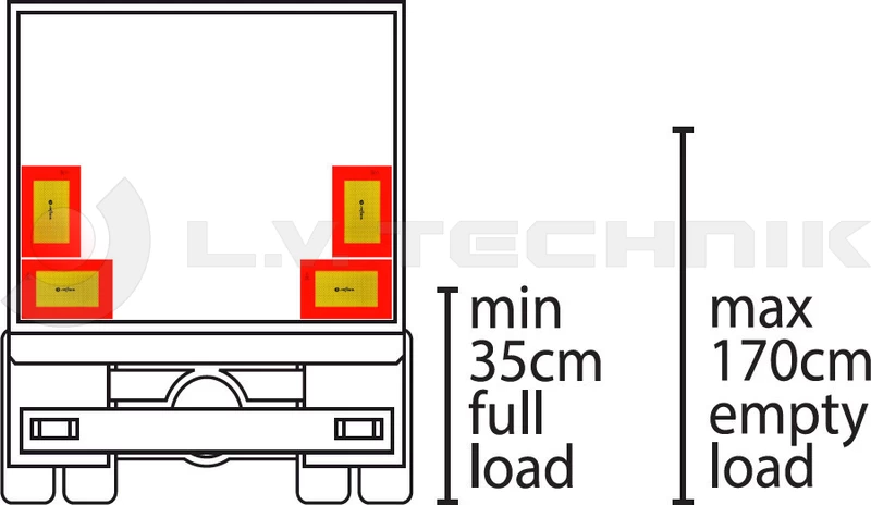 ECE 70.01 markerboards 283x195mm x 4 Self-Adhesive