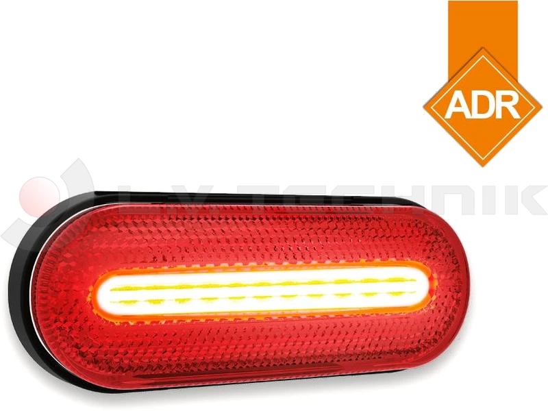 LED clearance lamp red 12-36V ADR