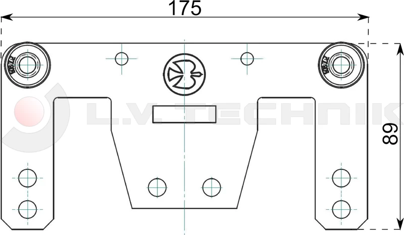 Görgő 22mm Hestal