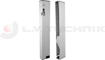 Zár 400mm csapos 30mm ellendarab EREDETI jobb
