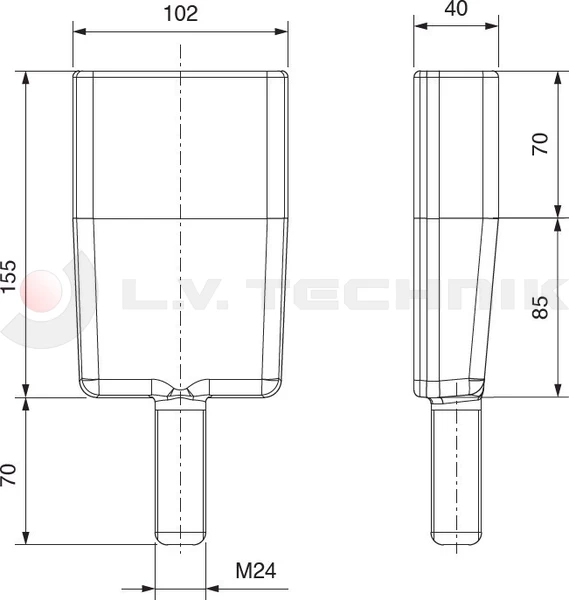 Pillar wedge