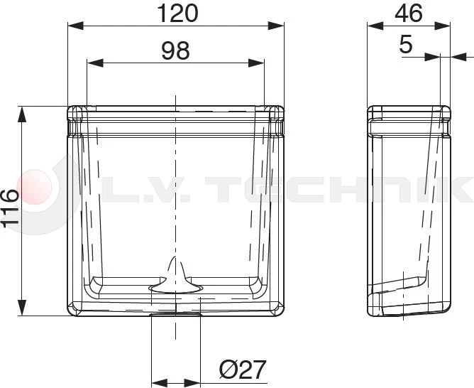 Weldable pocket