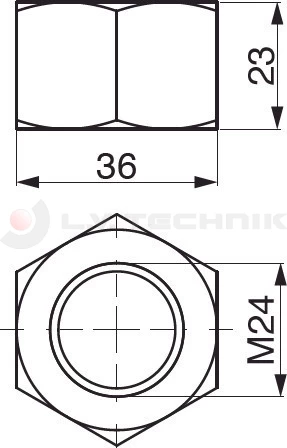 Nut for weldable pocket