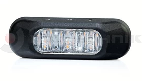 Yellow LED MINI warning lamp 12-36V