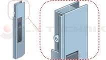 Zár 3.0.0.mm csapos IT bal