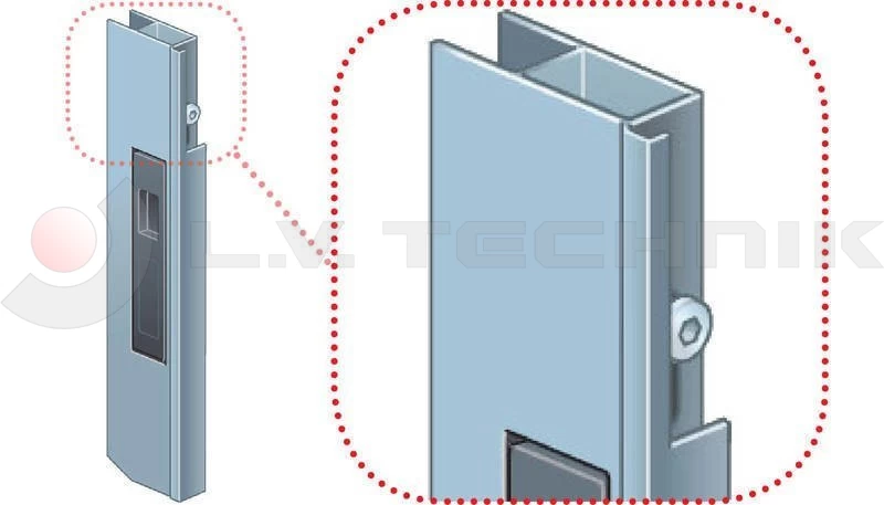 Zár 3.0.0.mm csapos IT jobb