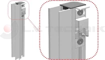 Zár 3.0.0.mm csapos ellendarab IT bal