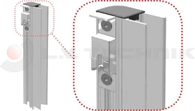 Pinned lock counterpart 300mm right