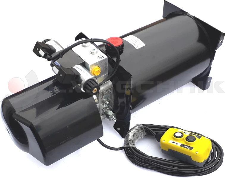 Power pack with 3 position valve