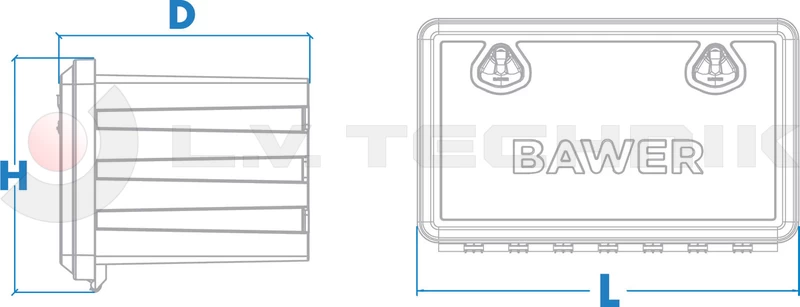 Toolbox 800 x 500 x 460