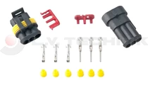 Plug set 3-pin 373